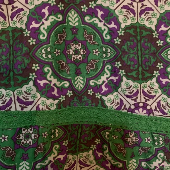 Light cotton skirt in Boho print. - Picture 2 of 4